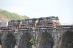 Norfolk Southern train 27G with New York Central Heritage Unit leading